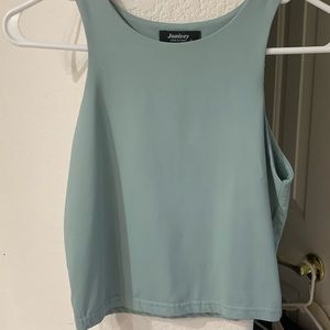 COPY - Light green crop top